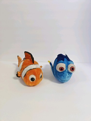 Nemo & Dory Plush Toy Finding Nemo Soft Toys Disney Store Exclusive - Picture 2 of 4