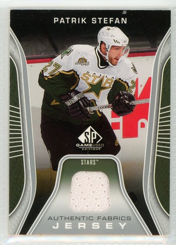 2006/07 SP Game Used PATRIK STEFAN Jersey Card #AF/PS