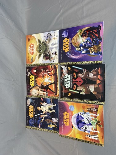 Complete Set Of 6 Star Wars Golden Books