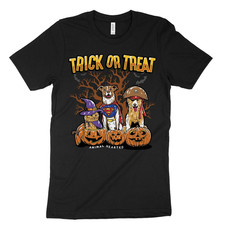 Halloween Dog Funny Cotton Unisex Best Gift Shirt