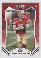 2021 Panini Playoff Goal Line Jimmy Garoppolo #188 f4l