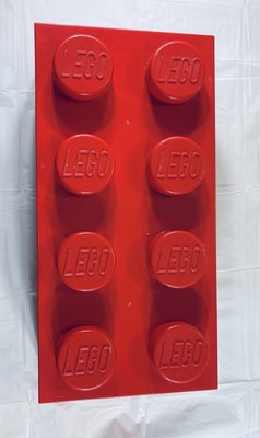   LEGO Storage Brick 8 Drawer Box Red   Room Copenhagen 2012   19.5 x9.75 x7 