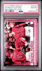 (Pop 6) Shohei Ohtani & Mike Trout 2019 Topps Update #US189 Pink /50 PSA 8