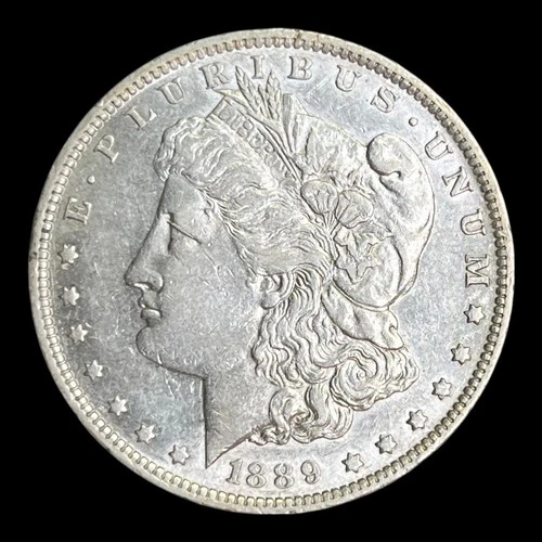 1889-O Morgan Silver Dollar, AU