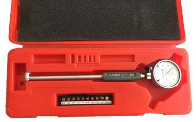 LLDSIMEX Dial Bore Gage Set, 0.71.5'' Measuring Range, 0.0005'' Graduation
