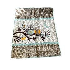 Adorable Owl Nursery Bedding Set   4 Pieces