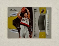2009-10 Panini Prestige Prestigious Pros Brandon Roy #28 GOLD /100 Numbered RARE