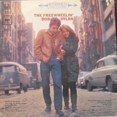 Bob Dylan - The Freewheelin' Bob Dylan - LP, Album, RE, Pit - Very Good Plus (VG