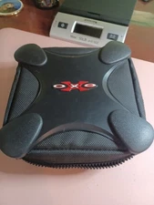 Fellowes CD DVD Storage Case 16 Sleeves Canvas Fabric Zipper Nice