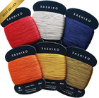 6PCS Sashiko Thread Set Thin 40M Each Chic Color Embroidery Stitching Yarn