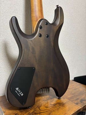 Electric Guitar Ibanez QX527PE NTF Natural Flat Headless Good