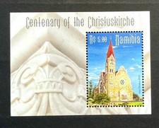 Namibia 2010 Block Kirche Church Kapelle Windhoek Kathedrale Religion Cathedral