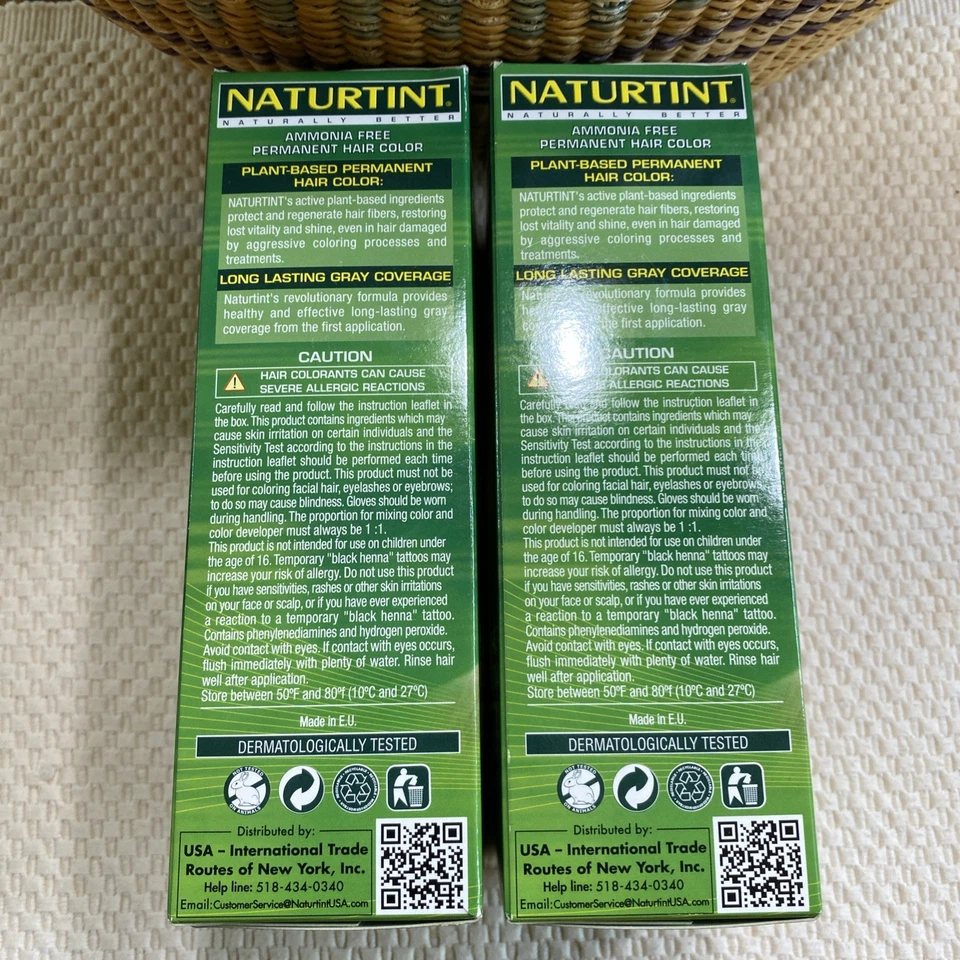 Color de cabello permanente Naturtint 8N germen de trigo rubio 5,28 fl oz 150 ml paquete de 2 Foto 4 de 4