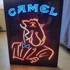 Joe Camel Neon... 93 Vintage Camel Bucks catalog official neon sign.