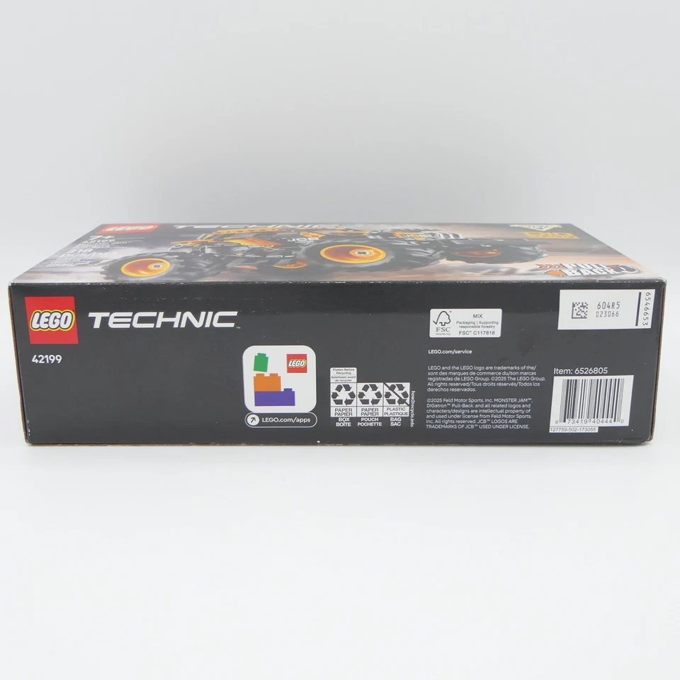 LEGO Technic 42199 Monster Jam DIGatron Pull-Back Monster Truck juguete de construcción 7+ Foto 4 de 4