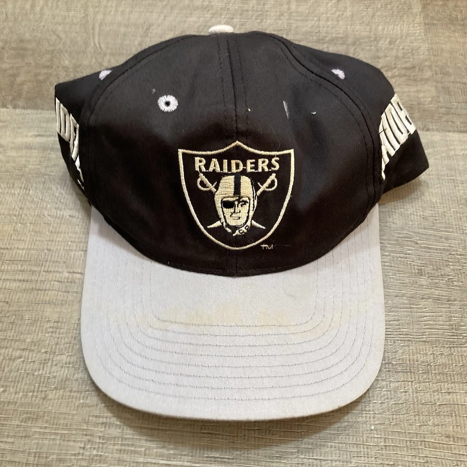 Vintage Eastport Los Angeles Raiders Snapback Hat Mens One Size NFL Football - Image 2 of 4