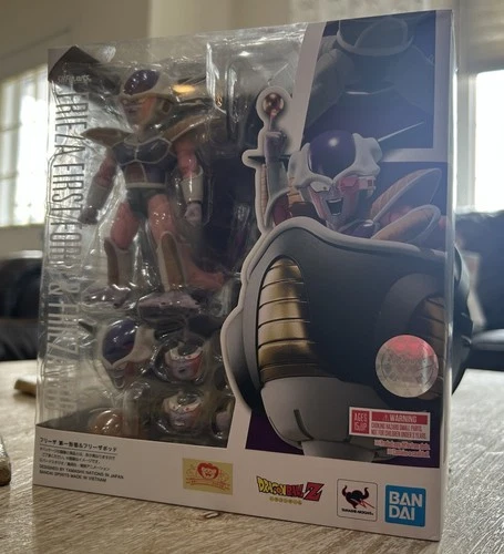 BANDAI S.H. Figuarts Freezer Primera Forma con Cápsula Dragon Ball Z Freezer 2025 Reedición