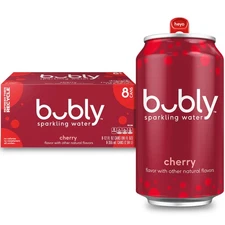 Sparkling Water, Cherry, Zero Sugar & Zero Calories, Seltzer Water, 12 Fl Oz ...