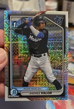 2024 Bowman Chrome - Prospects Andres Valor #BCP-196 (RC)