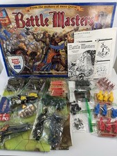 Milton Bradley Battle Masters Board Game 1992 Vintage Edition Not Complete