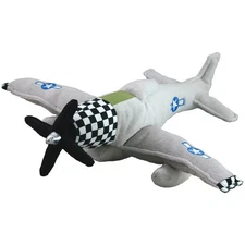 NEW Wow Toyz Cuddle Zoo P-51 Mustang Plush Adventure