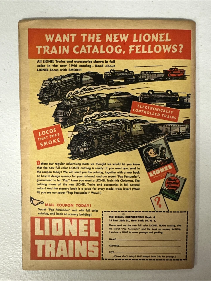 Tick Tock Tales #12 1946 Magazine Enterprises Golden Age Funny Animal VG - Image 3 of 3