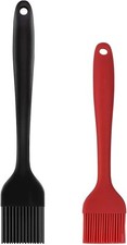 Silicone Basting Pastry Brush Set 2 Pack Heat Resistant Spread Oil Butter