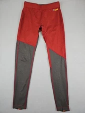 Janji Run For Nepal Women's Size Small Red/Gray Full Length Leggings