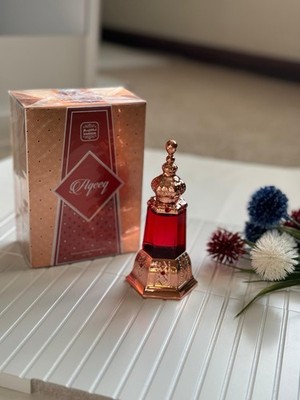 Naseem Aqeeq Women's Fragrance Decorative Red Gold Bottle and Box