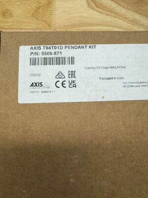 Axis Communication Inc 5505-871 T94t01d Pendant Kit Outdoor