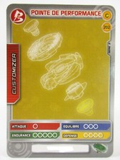 Carte Beyblade Battle Card Collection Série 2 - C 202 Pointe de Performance Fr