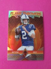 2022 Panini Phoenix FT-12 Matt Ryan - Atlanta Falcons - Flame Throwers