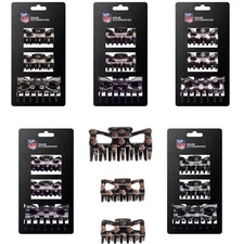 NFL 3-Piece Plastic Hair Clip Hair Accessory - Pick Your Team