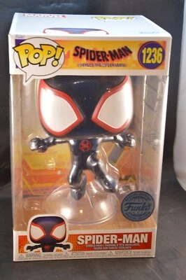FUNKO POP MEGA 25 CM SPIDER-MAN 1236 BUBBLEHEAD SPIDERVERSE COLECCIÓN NUEVO - Imagen 1 de 3