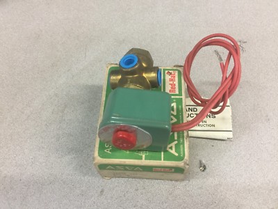 NEW IN BOX ASCO 1/4''NPT 110PSI 120VAC SOLENOID VALVE 8320A89V