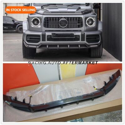 Real Carbon Front Bumper Lip Spoiler For Benz G-Class W463 W464 G63 AMG 2019+