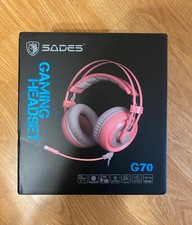 SADES G70 Gaming headset Pink 