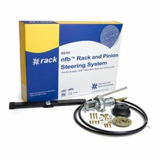 SeaStar SS15112 NFB Rack & Pinion 12ft Outboard Steering Kit Teleflex Marine