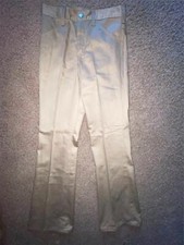 VTG 70 MENS 26 X 30 BOYS KIDS TAN WRANGLER BOOTCUT FLARE BELL BOTTOM PANTS JEANS