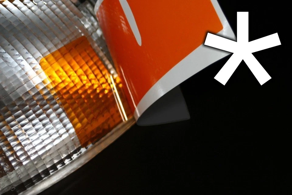 US - Design - Folie für Scheinwerfer BMW 5er E60 E61 sidemarker tuning Leuchten - Bild 4 von 4