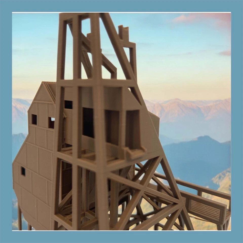 Colorado Gold Mine - Z Scale - Theresa Mine Model - No Assembly Required - Image 3 of 4