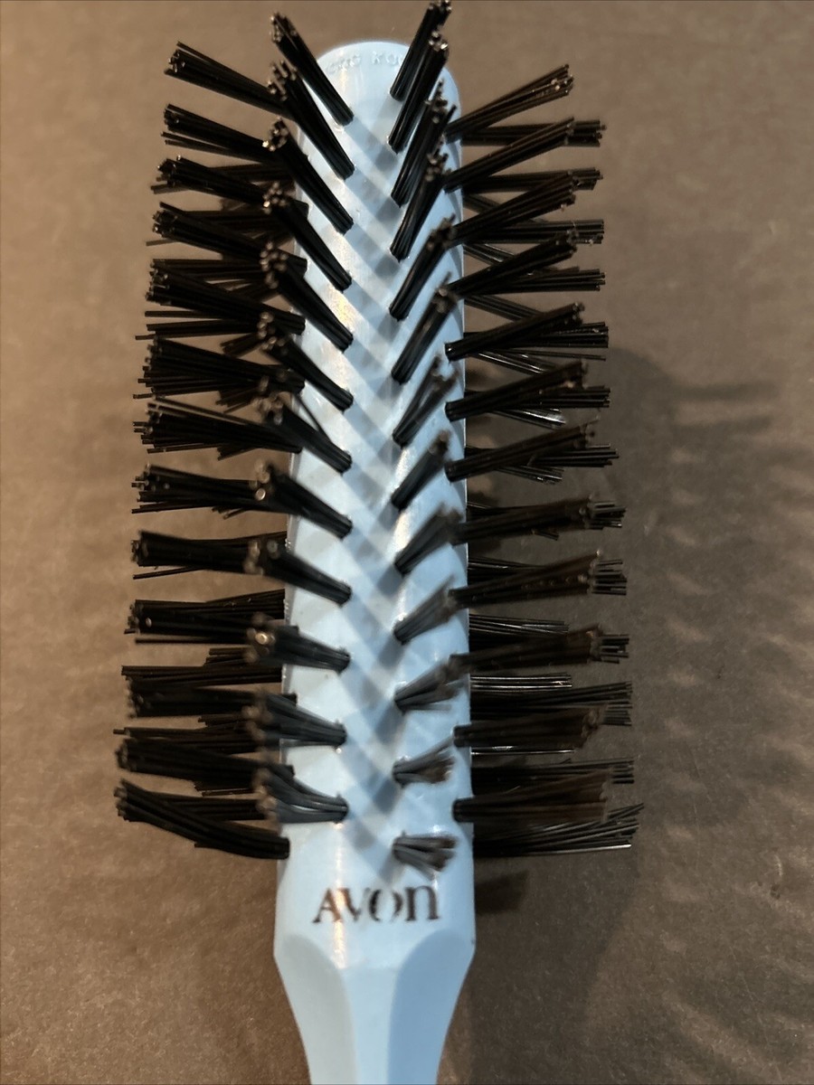 Vintage Avon Wave Styler Hair Brush Blue 1991 New In Original