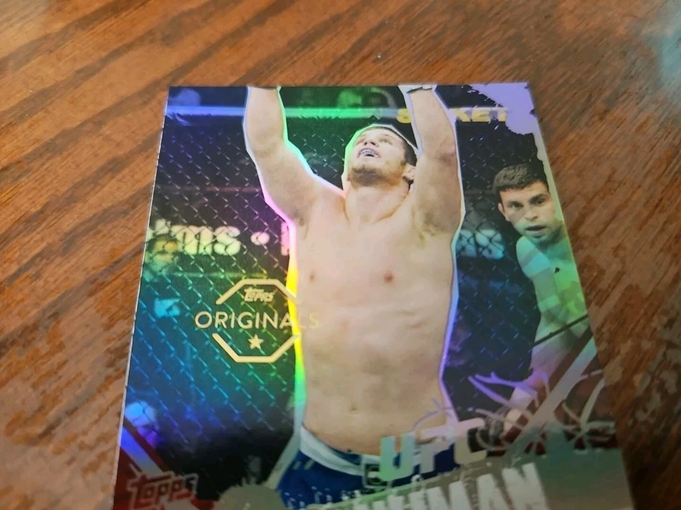 2010 Topps UFC Main Event Topps Originals Stamp Ultimate Fighter 5 Matt Wiman - Image 2 of 4