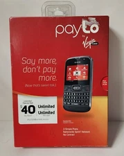 PayLo by Virgin Mobile Kyocera Phone – New in Box