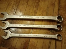 Proto Professional Combination Wrench, 12pt, Larger Sizes Individual Wrench, USA