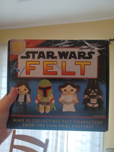 Star Wars Felt Sewing Kit New In Box 10 Characters Craft