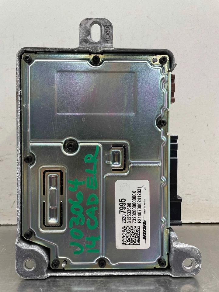 2014 Cadillac ELR Radio Amp Audio Sound Amplifier Bose Gm ID 23207995 14 2015 16 - Image 4 of 4