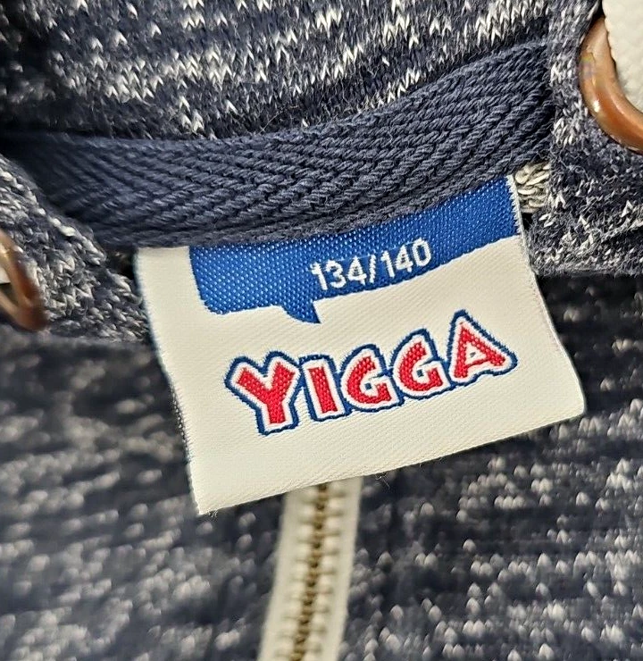 SACAI Felpa con cappuccio ragazzo Yigga felpa con zip taglia 134 140 (9 10 anni)