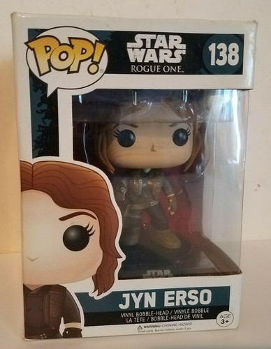 POP! Star Wars Rogue One JYN ERSO #138 Funko Pop Bobble-Head Vinyl Figure