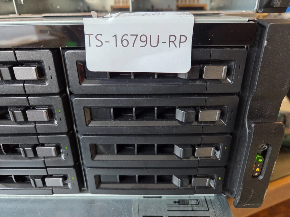 QNAP TS-1679U-RP 16 Bay NAS Fully tested, inc 11 x 4TB Drives 44TB Total Storage - Image 4 of 4